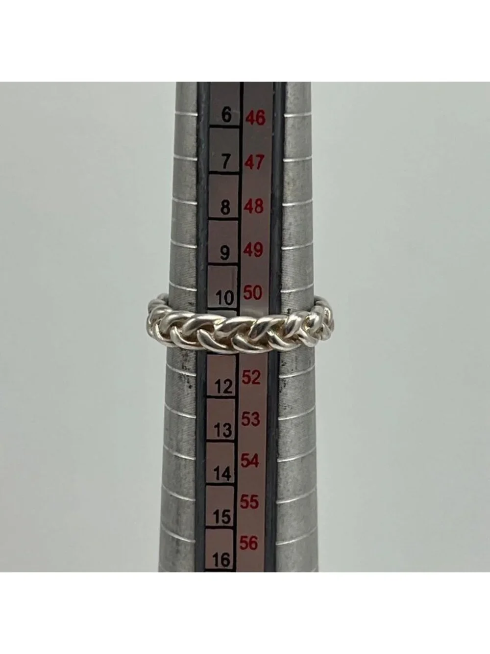 Tiffany & Co Braided Ring 925 Sterling Silver Vintage